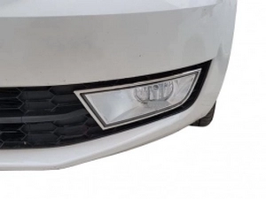Хром накладки на противотуманки Skoda Octavia A7 (13-16) 4