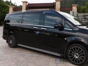 Рейлинги Mercedes Vito III / V W447 (14-) - хром 4