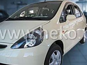 Дефлектори вікон Honda Jazz / Fit II (01-08) 5D - Heko (вставні) 3