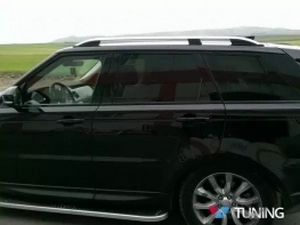 Рейлинги Range Rover Sport II (L494; 14-22) - Skyport (серые) 3