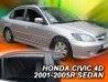 Дефлекторы окон Honda Civic VII (01-05) Sedan - Heko (вставные)
