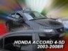 Дефлекторы окон Honda Accord VII (02-08) Sedan - Heko (вставные)