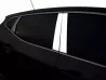 Хром молдинги дверних стійок Nissan Qashqai II (J11; 14-21) 1