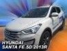 Дефлектори вікон Hyundai Santa Fe II (CM; 06-12) - Heko (вставні) 4
