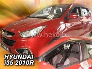 Дефлекторы окон Hyundai ix35 (10-15) - Heko (вставные) 3