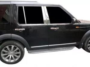 Хром молдинги дверных стоек Land Rover Discovery IV (L319; 10-16) 2
