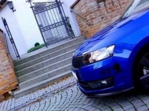 Сплиттер передний Skoda Rapid III (5E; 12-19) 4