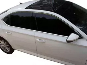 Хром молдинги окон Skoda Superb III (3V; 15-) - полные 3