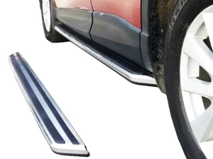 Пороги бічні Mazda CX-5 I (KE; 12-17) - OEM (дві смуги)