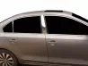 Хром молдинги дверних стійок VW Jetta A6 (11-18) 2