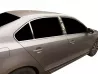 Хром молдинги дверних стійок VW Jetta A6 (11-18) 3