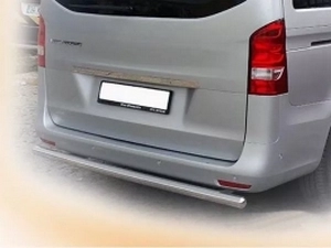 Защита задняя Mercedes Vito / V W447 (14-) - труба прямая 2