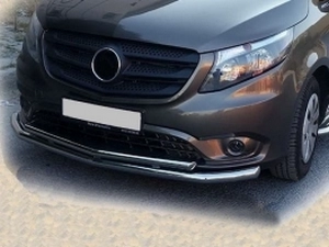Защита передняя Mercedes Vito W447 (14-) - труба двойная 2