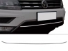 Хром смужка на передній бампер VW Tiguan II / Allspace (16-20) 1