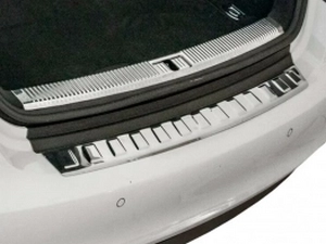 Защитная накладка на бампер Audi A7 C7 (10-17) - Carmos 3