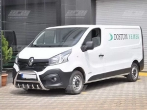 Кенгурятник Renault Trafic III (14-) - с грилем 4
