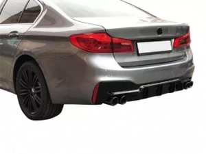 Диффузор задний BMW 5 G30 M (17-23) - M5 стиль 4