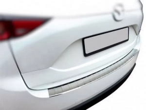 Накладка на задний бампер Mazda CX-5 II (KF; 17-) - Carmos 4