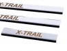 Накладки на пороги Nissan X-Trail II (T31; 07-13) - Carmos 3