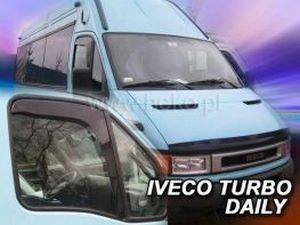 Дефлектори вікон Iveco Turbo Daily 35C / 50C / 60C - Heko (вставні) 1