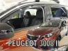 Дефлектори вікон Peugeot 3008 II (P84; 17-) - Heko (вставні) 3