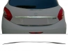 Хром накладка над номером Peugeot 208 I (A9; 12-16) 5D HB