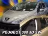 Дефлектори вікон Peugeot 308 I (T7; 08-13) SW - Heko (вставні) 4