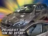 Дефлектори вікон Peugeot 308 II (T9; 14-21) SW - Heko (вставні) 4