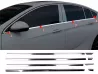 Хром нижні молдинги вікон Opel Insignia B (17-22) 1