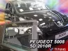 Дефлектори вікон Peugeot 5008 I (T87; 09-16) - Heko (вставні) 4