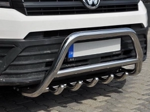 Кенгурятник VW Crafter II (17-) - з грилем 3
