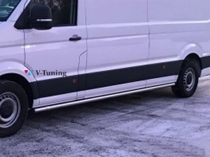 Пороги боковые VW Crafter II (17-) - трубы 2