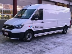 Пороги боковые VW Crafter II (17-) - трубы 3