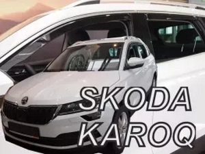 Дефлектори вікон Skoda Karoq (NU7; 17-) - Heko (вставні) 3