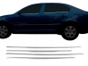 Хром нижні молдинги вікон Skoda Octavia A5 (04-12) Liftback 1