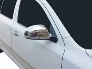 Хром накладки на зеркала Skoda Octavia A5 (09-12) рестайлинг 4