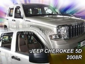 Дефлектори вікон Jeep Commander (06-11) 5D - Heko (вставні) 3