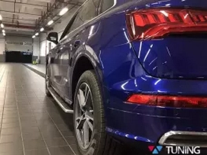Пороги боковые Audi Q5 II (FY; 17-) - OEM стиль 7