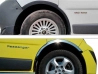 Накладки на арки Renault Trafic III (14-) - нержавійка