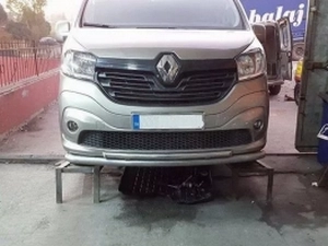 Защита передняя Renault Trafic III (14-) - труба двойная 4