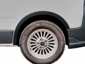 Накладки на арки Opel Vivaro B (14-19) - нержавейка 3