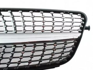 Решётка Mercedes C W204 (07-14) - Diamond Silver 2