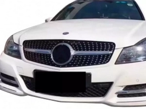Решётка Mercedes C W204 (07-14) - Diamond Silver 4