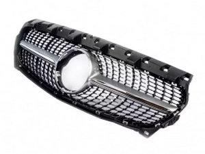 Решётка Mercedes CLA C117 (13-16) - Diamond Silver 2