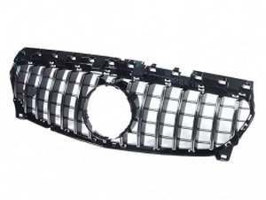 Решётка Mercedes CLA C117 (17-19) рестайлинг - GT Chrome 2