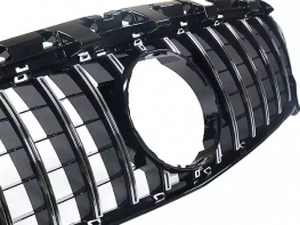 Решётка Mercedes CLA C117 (17-19) рестайлинг - GT Chrome 4