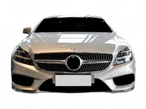 Решётка Mercedes CLS C218 (15-18) рестайлинг - Diamond Silver 4
