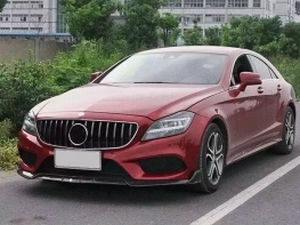 Решётка Mercedes CLS C218 (15-18) рестайлинг - GT Chrome 8