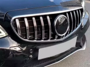 Решётка Mercedes E W212 (13-16) рестайлинг - GT Chrome 2