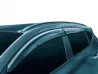 Дефлектори вікон Ford Focus III (11-18) Хетчбек / Седан - Sunplex хром 2